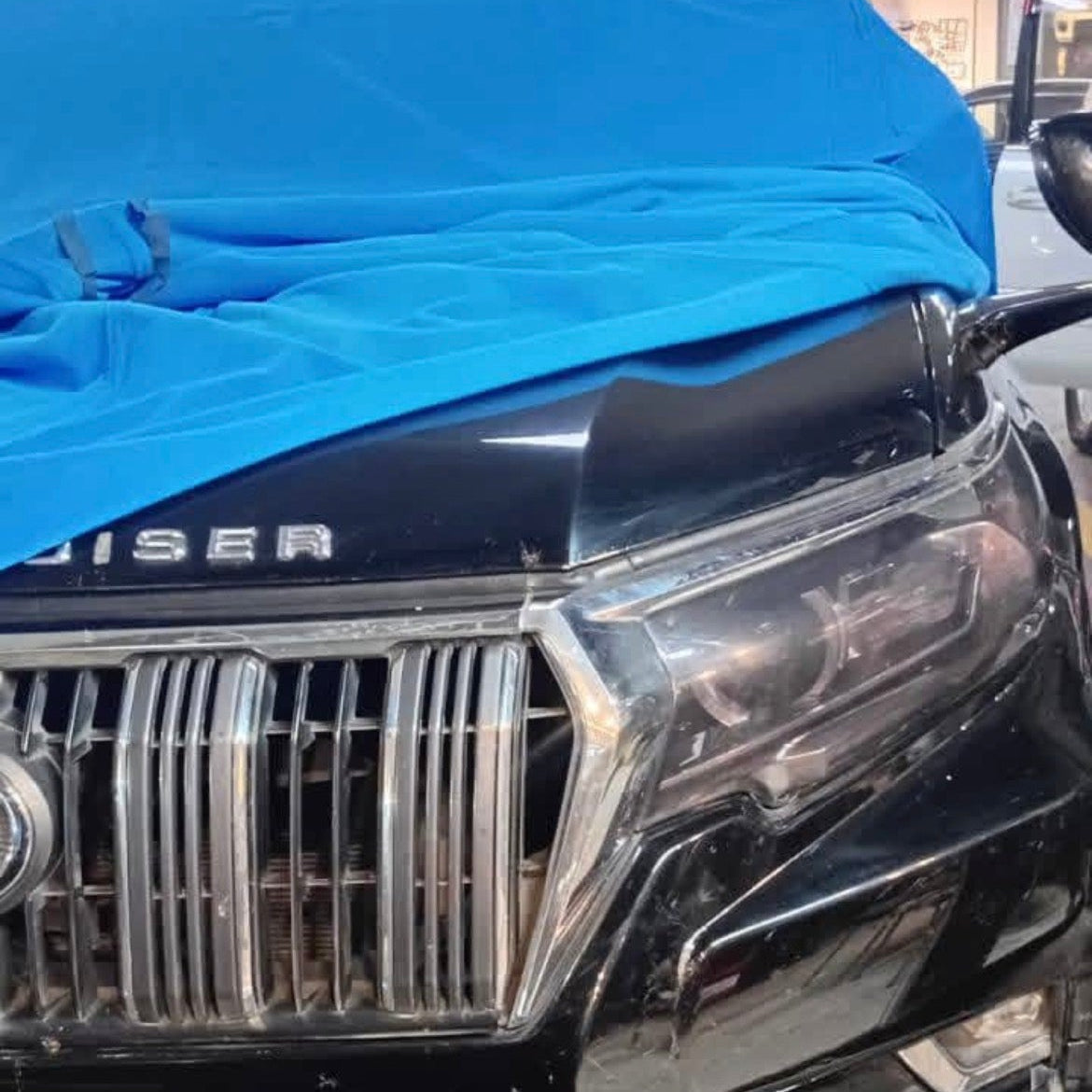 Toyota prado anti scrachless top cover